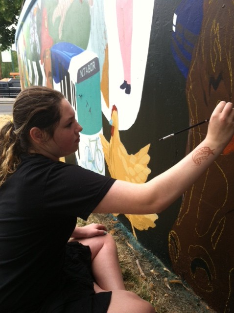Photos from the Mural Project